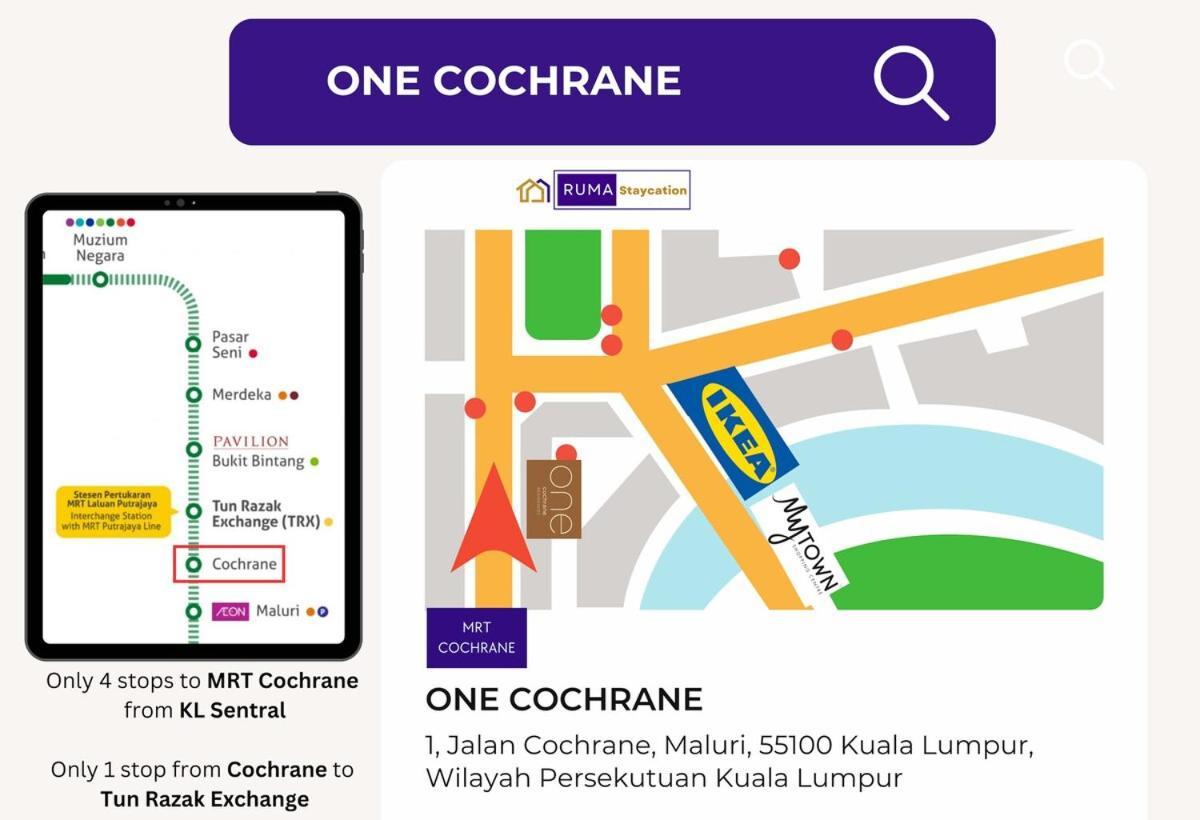 Kl View 6pax 2br Opposite Ikea Near Trx By Rumabnb *